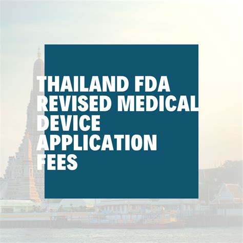 thailand medical device registration.